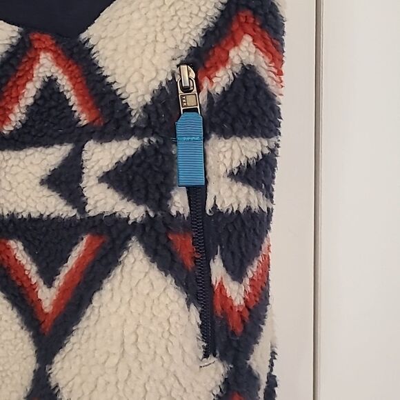 PatagoniaClassic Retro-X Fleece Vest Rare Brass Hawk Print Women's Size XS - Picture 5 of 12